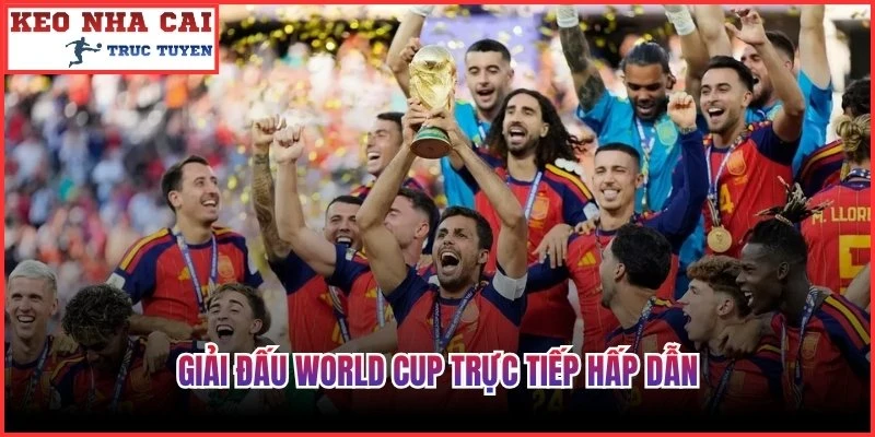 Giải đấu world cup trực tiếp hấp dẫn